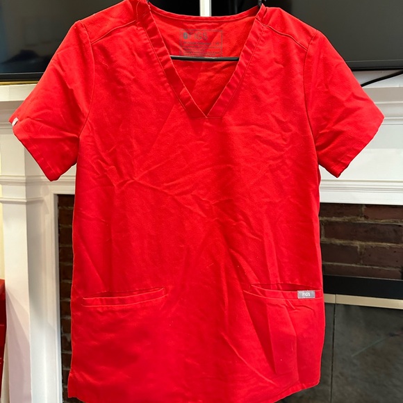 Figs Pop Red Scrub set - Picture 2 of 4